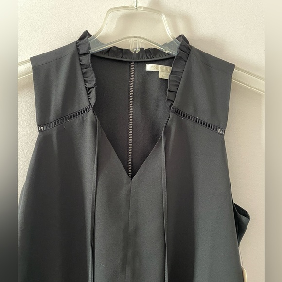 NWT Cooper & Ella Black Sleeveless Blouse Size XS - Picture 2 of 10
